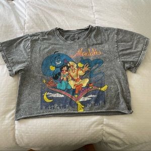 Disney Aladdin crop shirt